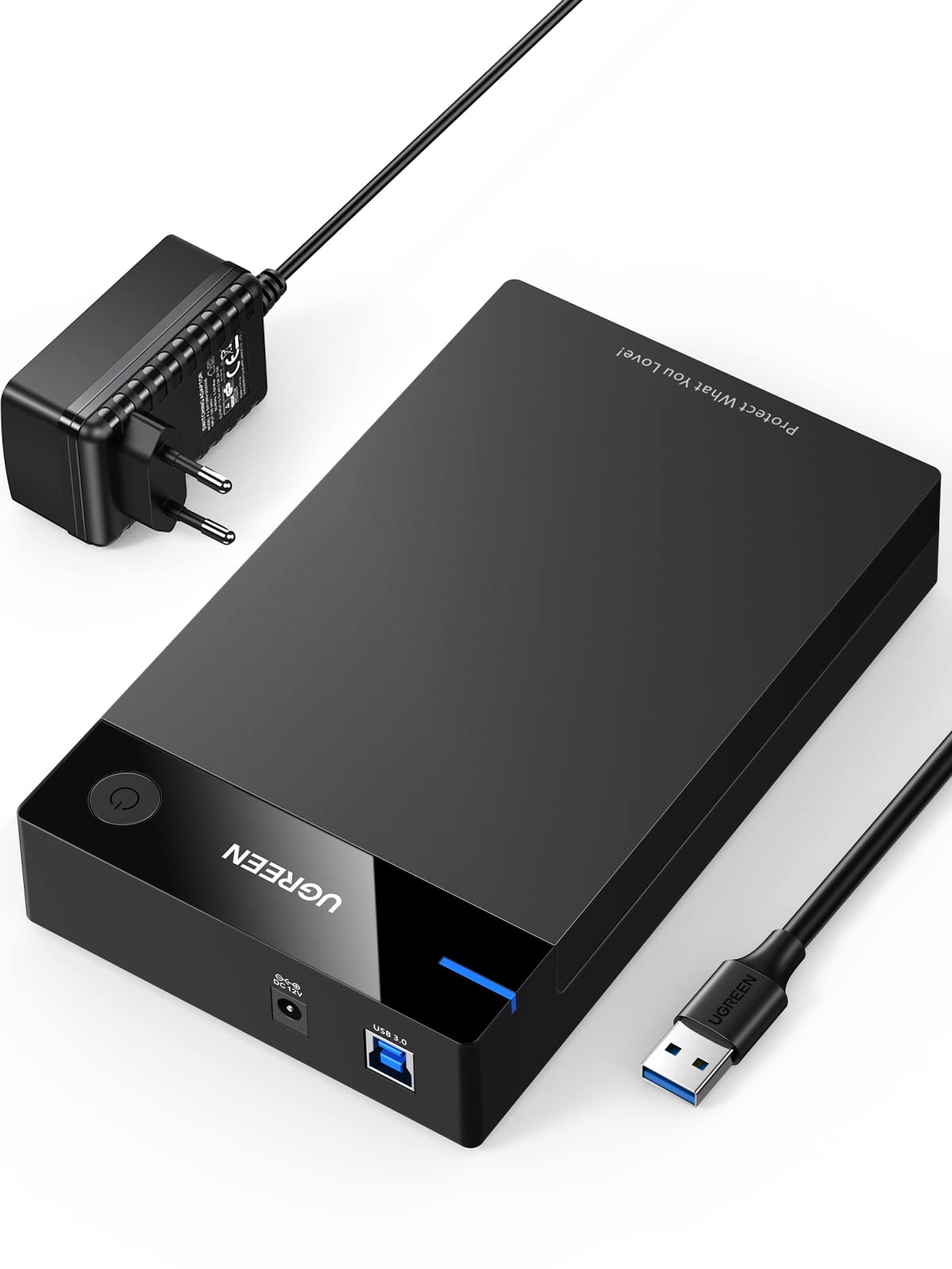 UGREEN Carcasa Disco Duro SATA SSD 3.5